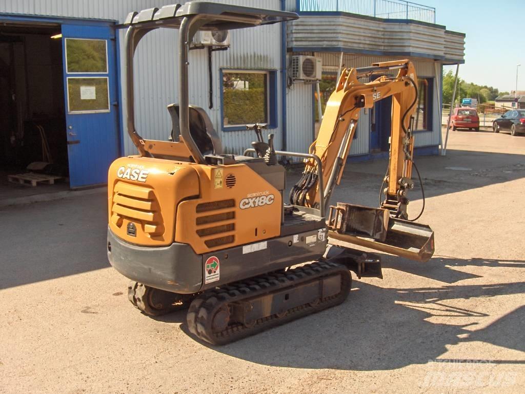 CASE CX 18 Мини екскаватори < 7 т