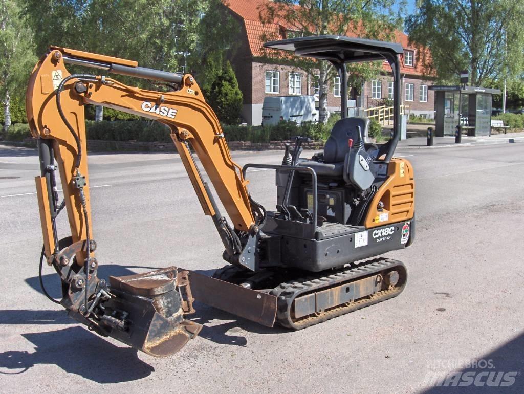 CASE CX 18 Мини екскаватори < 7 т