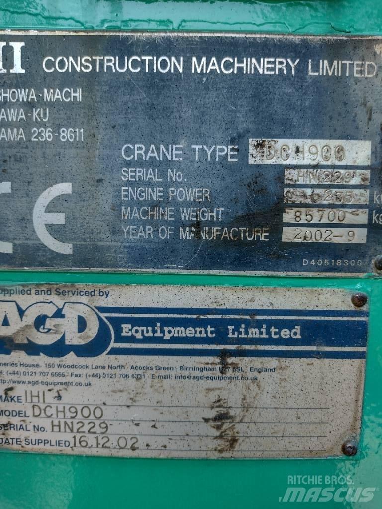 IHI DCH900 Верижни кранове
