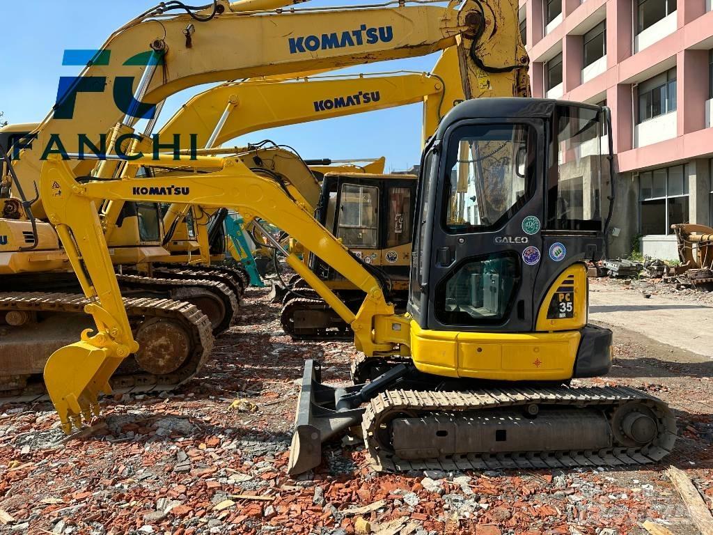 Komatsu PC 35 MR Мини екскаватори < 7 т