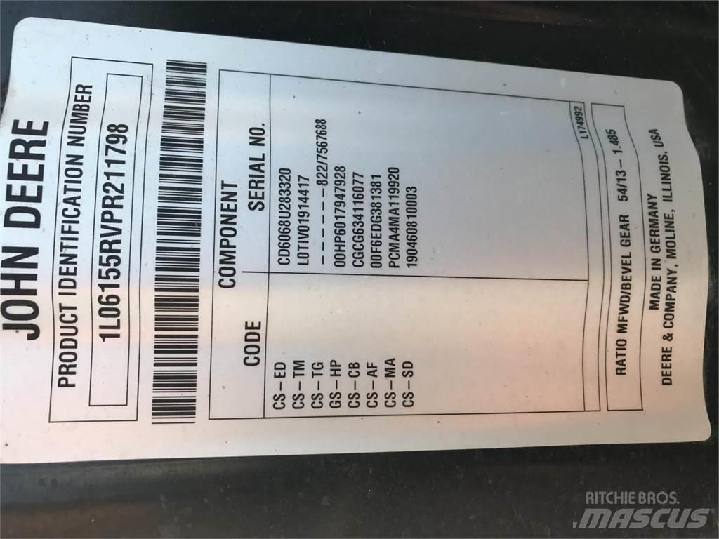 John Deere 6R 155 Трактори