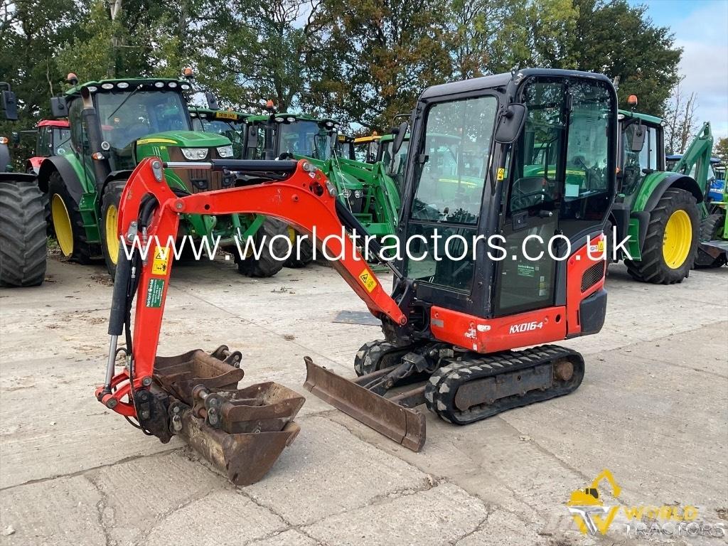 Kubota KX 016-4 Мини екскаватори < 7 т