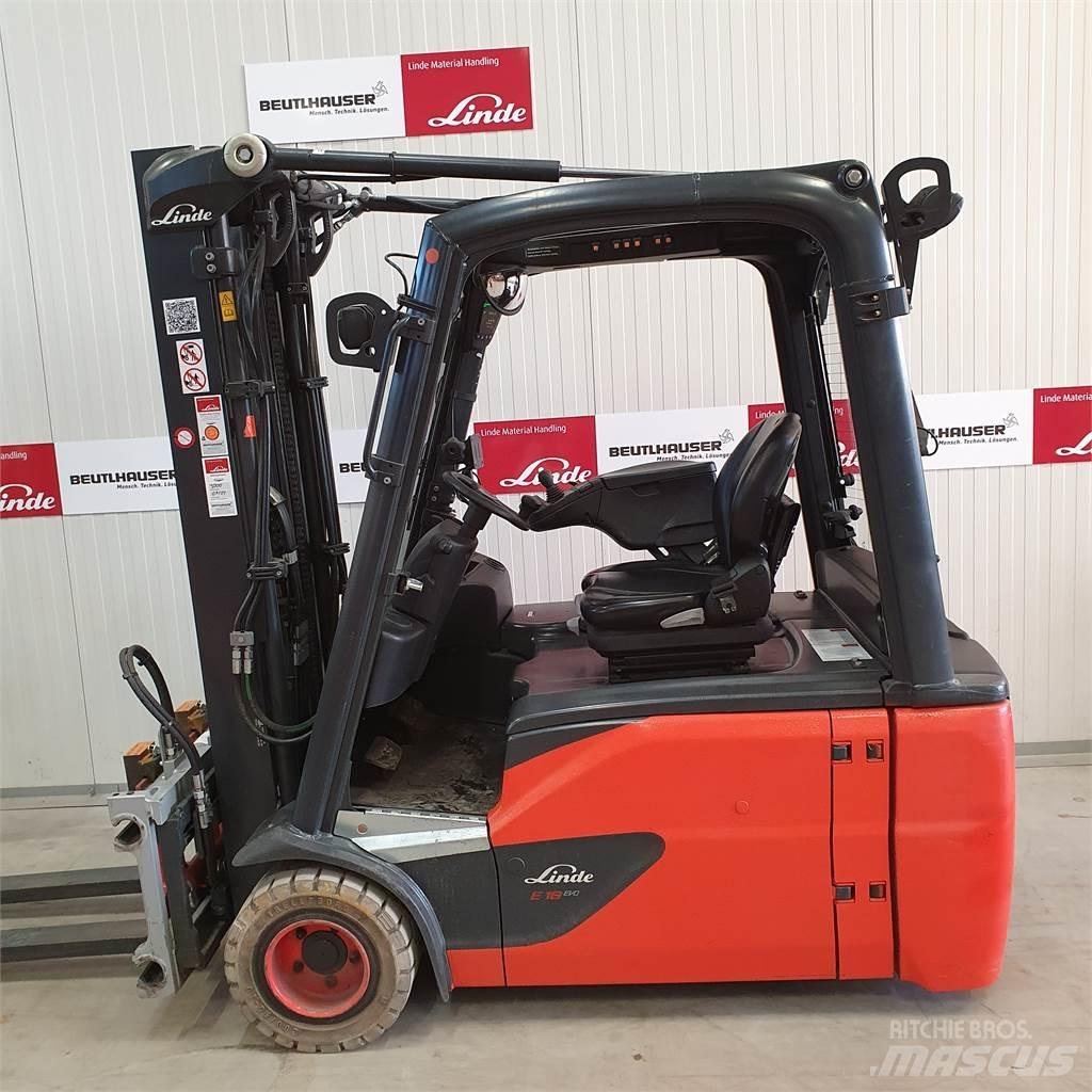 Linde E18L Електрически вилични кари-повдигачи