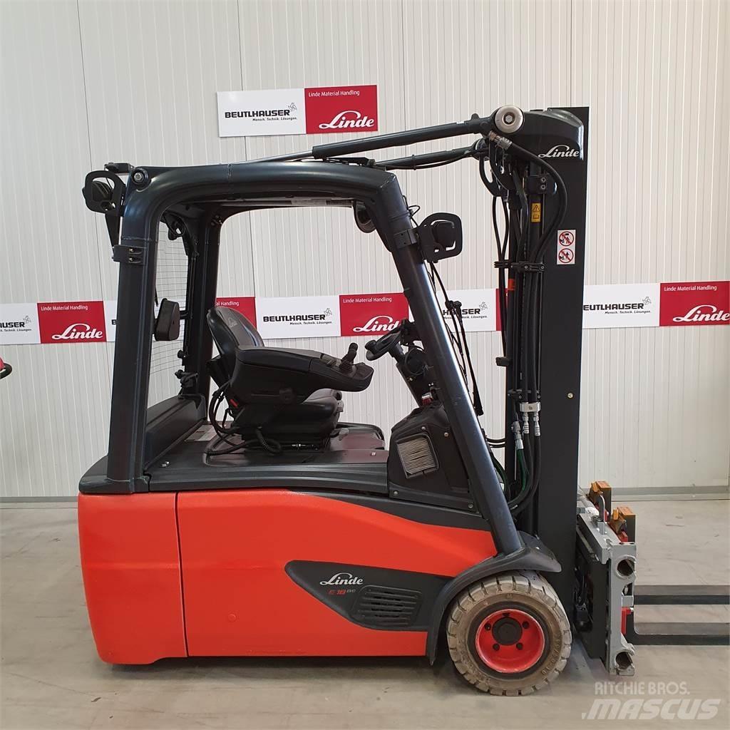 Linde E18L Електрически вилични кари-повдигачи
