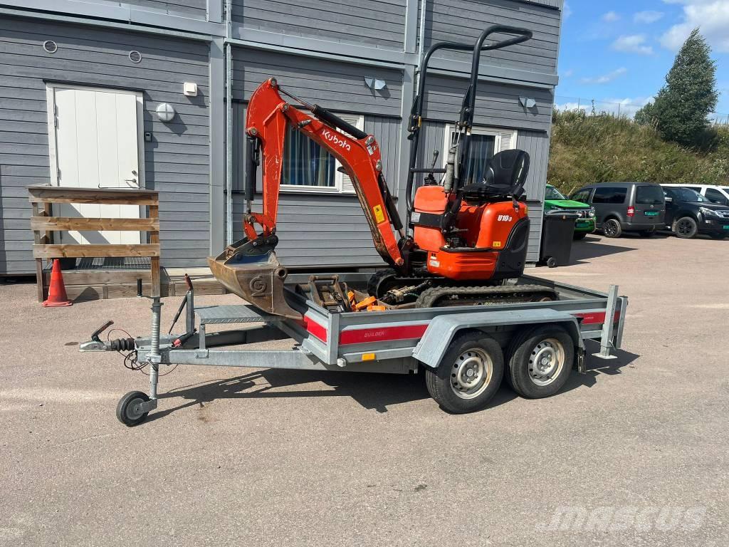 Kubota U 10-3 G Мини екскаватори < 7 т