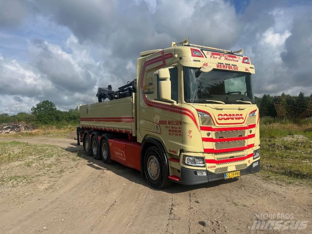 Scania R 520 Tridem Автокранове