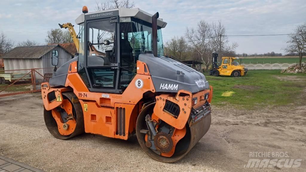Hamm DV 70 VV Двойни барабанни ролки
