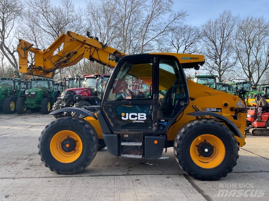 JCB 536-70 AGRI PRO Телескопични товарачи за селското стопанство