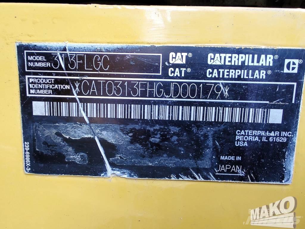 CAT 313 F LGC Верижен екскаватор