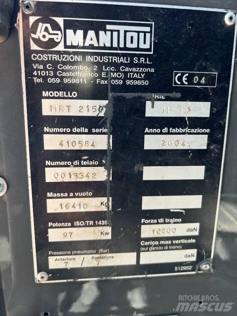 Manitou MRT 2150 Телескопични товарачи