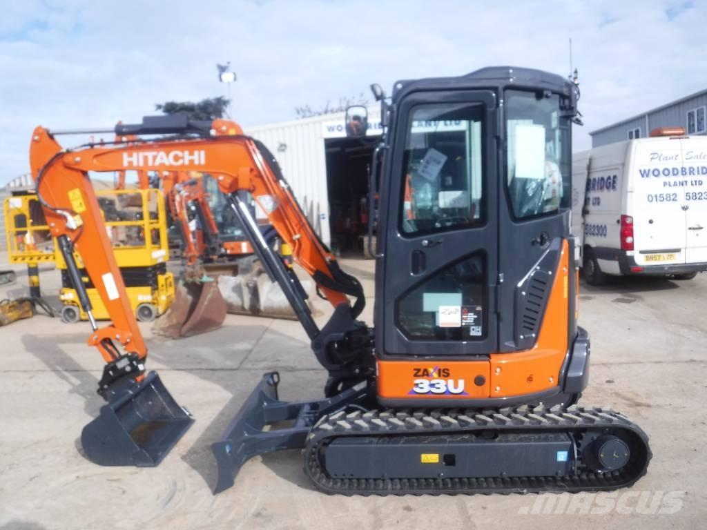 Hitachi ZX 33 U-6 Мини екскаватори < 7 т
