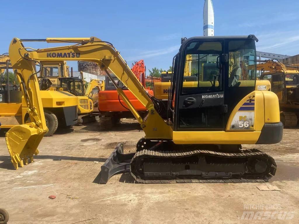 Komatsu PC56 Верижен екскаватор