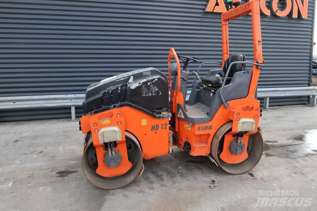 Hamm HD 12 VV Двойни барабанни ролки
