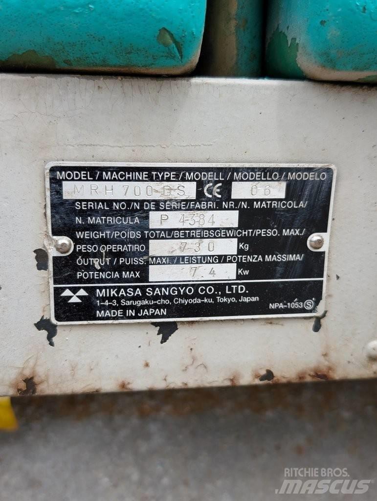 Mikasa MRH 700 DS Уплътнители за почва
