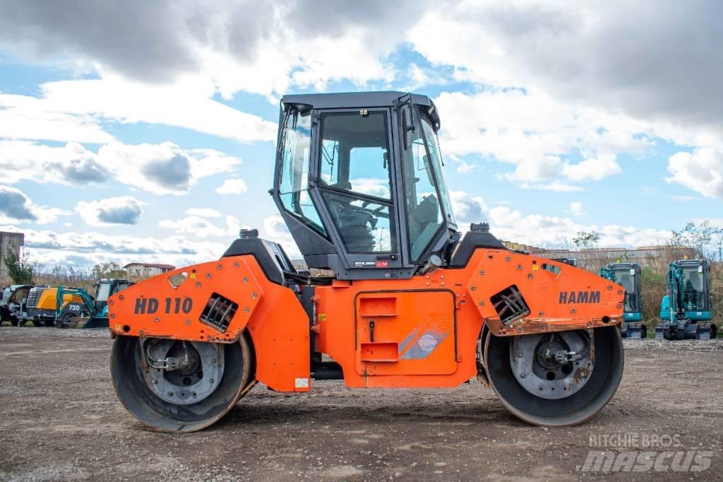 Hamm HD 110 Двойни барабанни ролки
