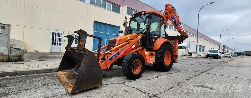 Fiat-Kobelco B95 Товарач със заден ексватор
