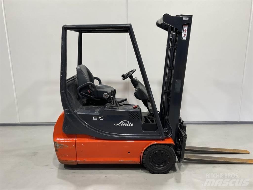 Linde E16C Електрически вилични кари-повдигачи