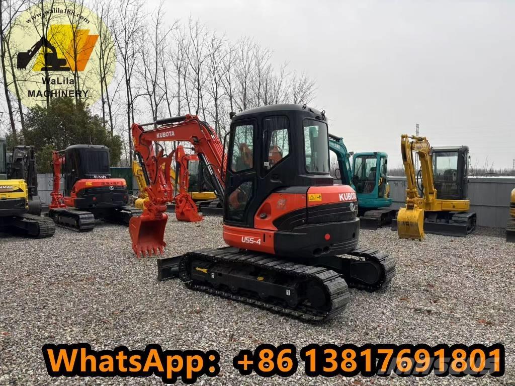 Kubota U 55-4 Мини екскаватори < 7 т
