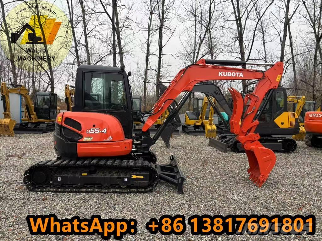 Kubota U 55-4 Мини екскаватори < 7 т