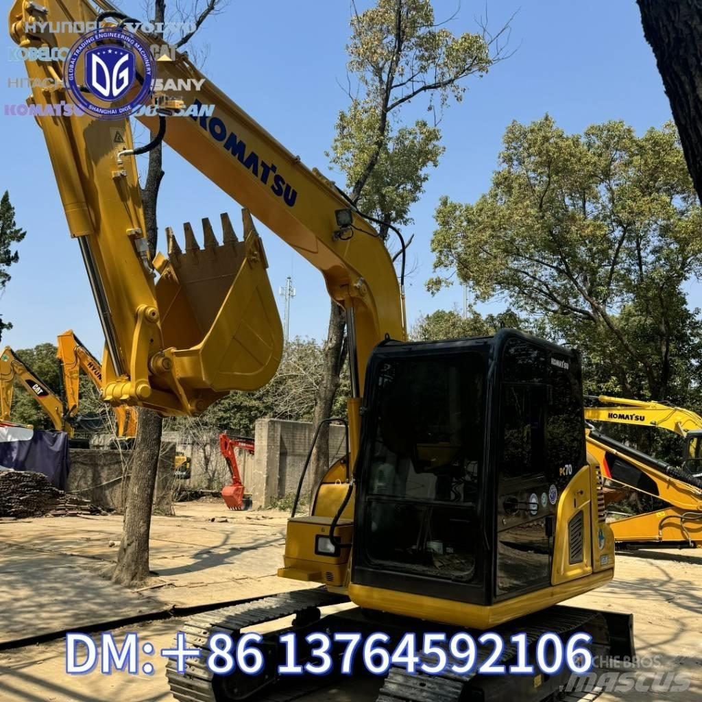 Komatsu Komatsu PC70 Верижен екскаватор