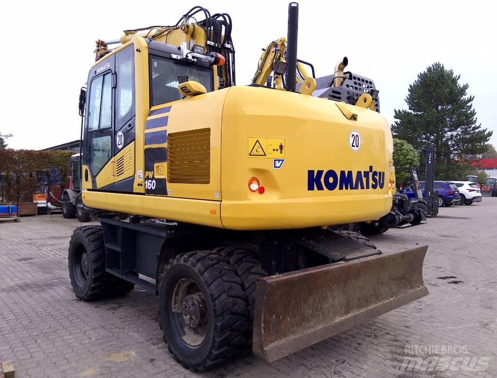Komatsu PW160-11 Колесни екскаватори