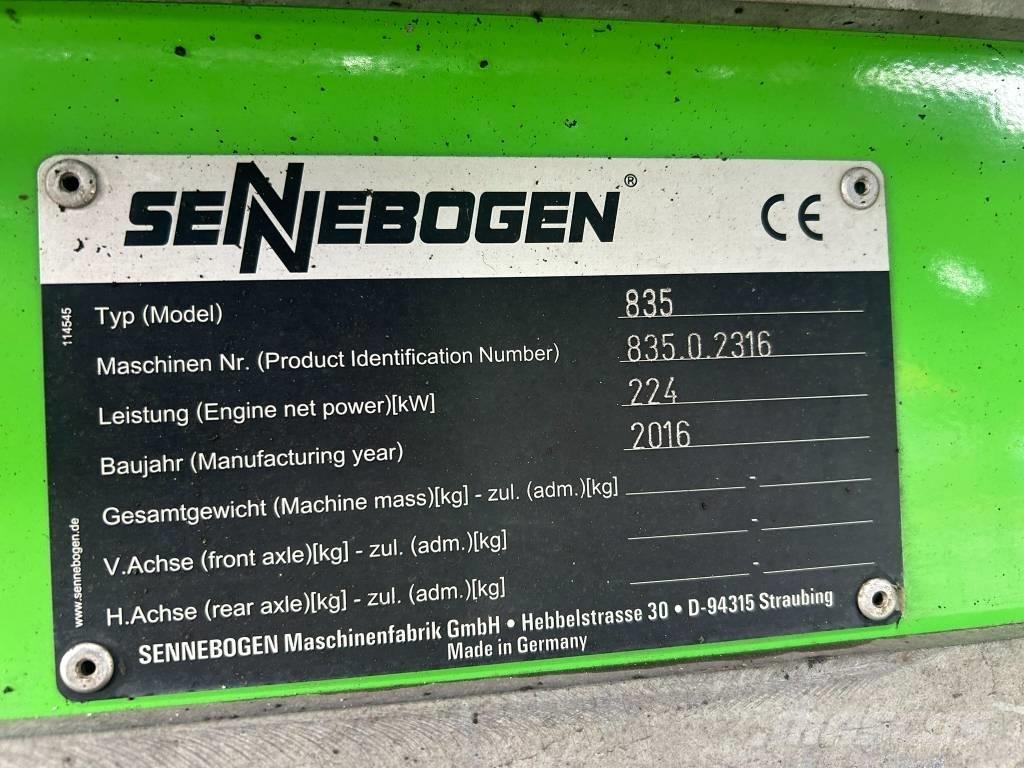 Sennebogen 835 M Оператори на отпадъци/индустрия
