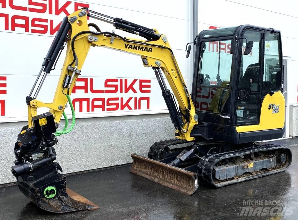 Yanmar SV 26 Мини екскаватори < 7 т