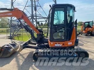 Hitachi ZX55U Мини екскаватори < 7 т