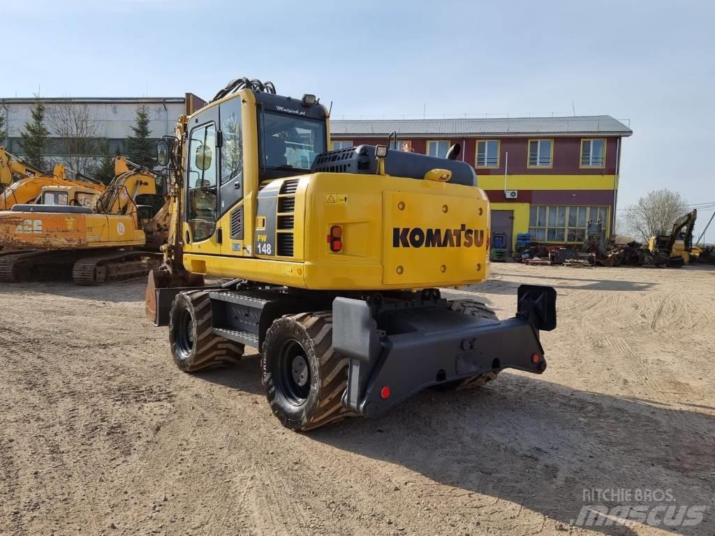 Komatsu PW 148-8 Колесни екскаватори