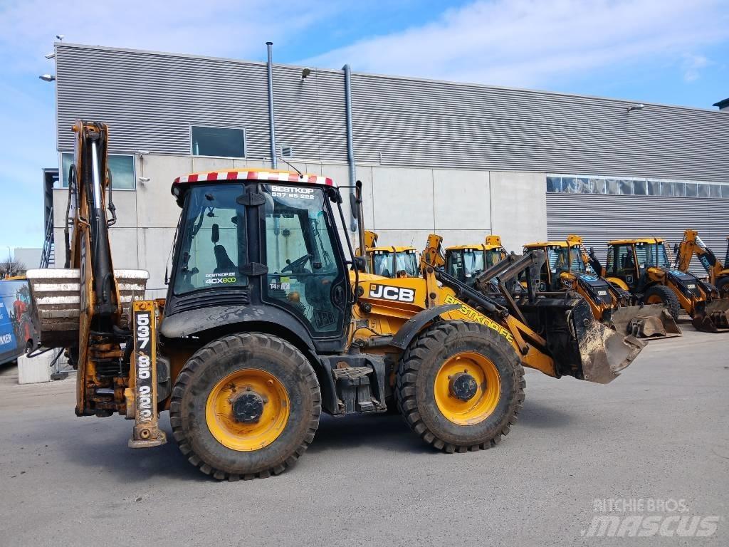 JCB 4 CX Товарач със заден ексватор