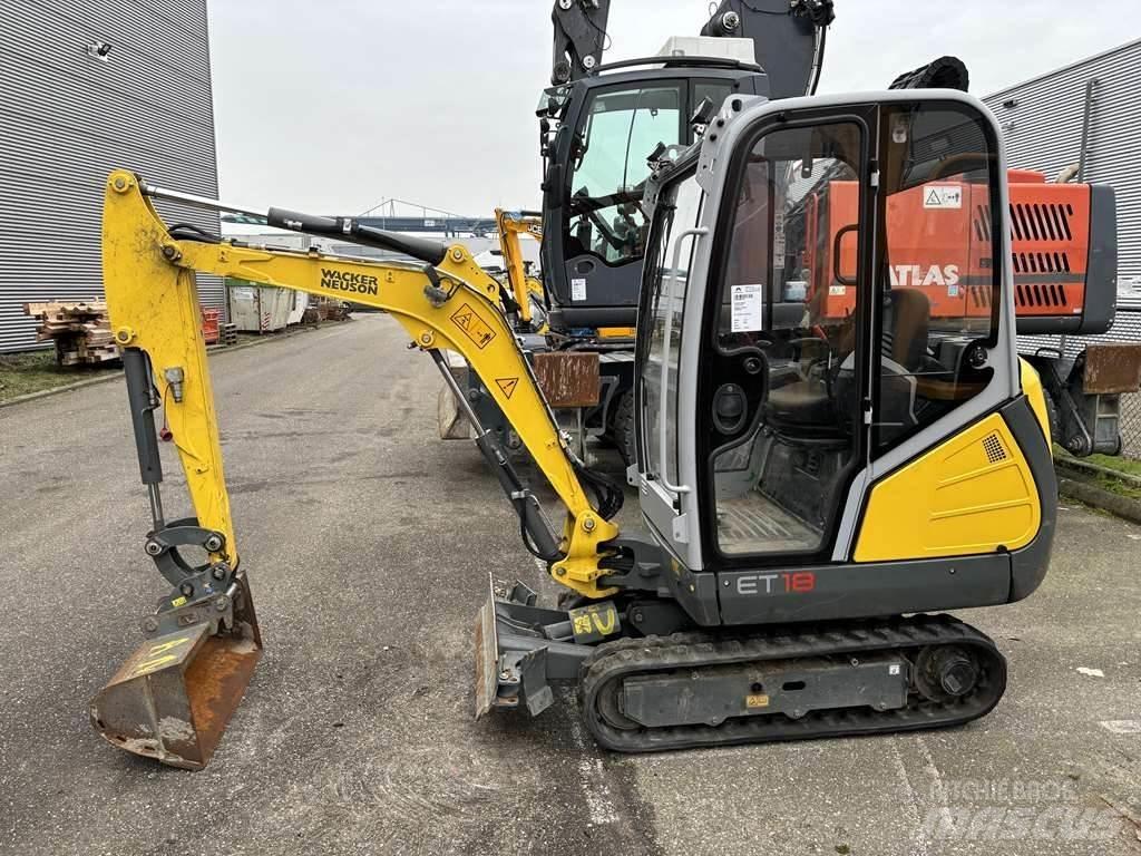Wacker Neusen ET18 Мини екскаватори < 7 т