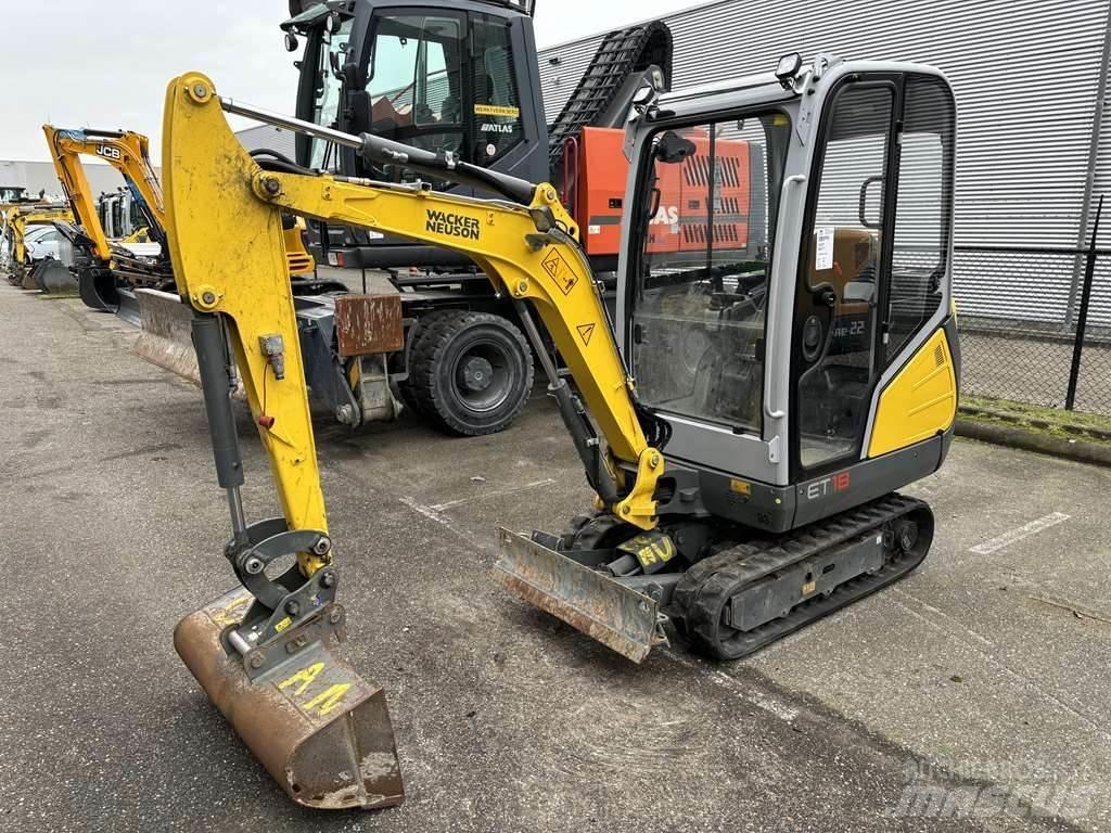 Wacker Neusen ET18 Мини екскаватори < 7 т