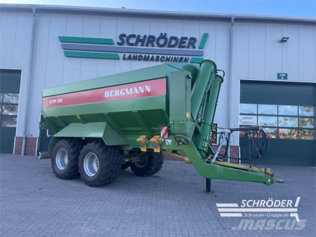 Bergmann GTW 300 Ремаркета за зърно / силаж
