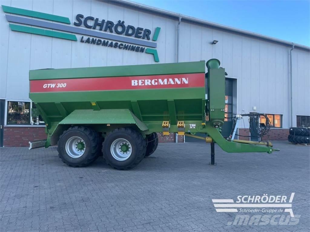 Bergmann GTW 300 Ремаркета за зърно / силаж
