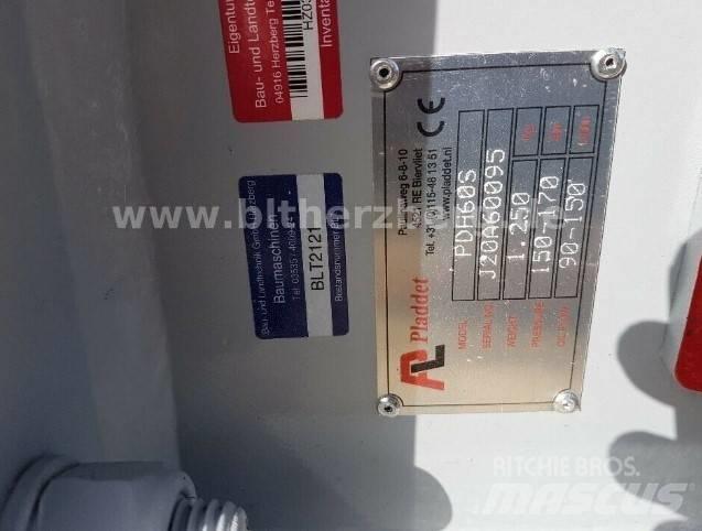 Pladdet PDH 60S Чукове/Раздробители
