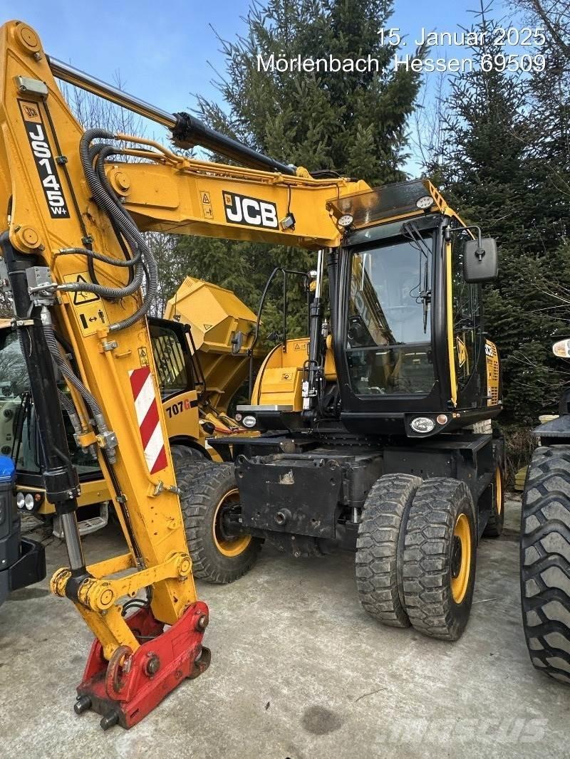 JCB JS145W PLUS Колесни екскаватори