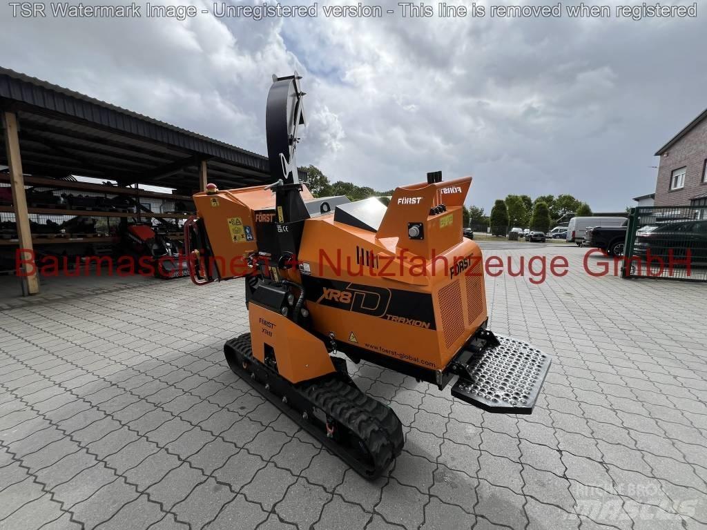  Först XR8D -Demo- Дробилки за клони