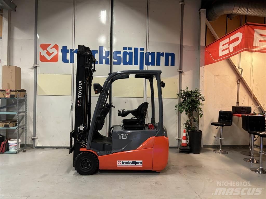 Toyota 8FBET18 Електрически вилични кари-повдигачи