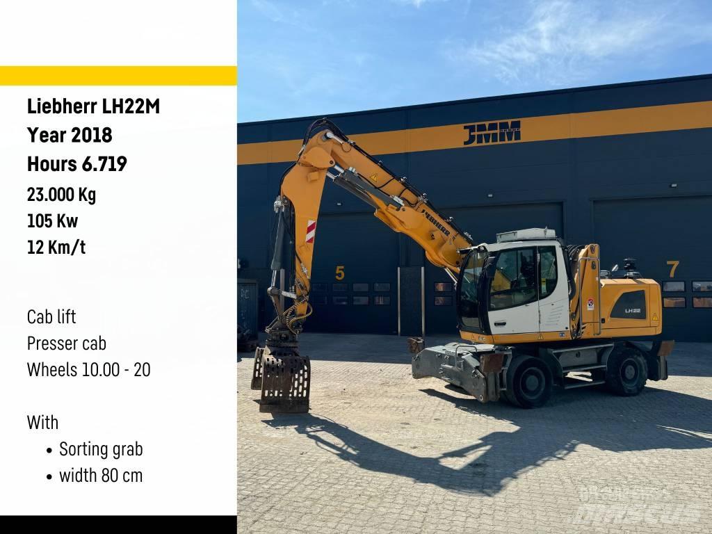 Liebherr LH 22 M Оператори на отпадъци/индустрия
