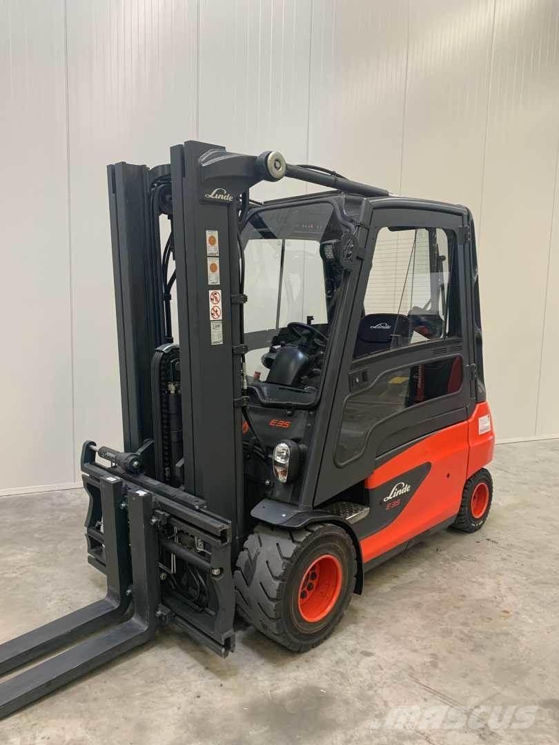 Linde E35L Електрически вилични кари-повдигачи