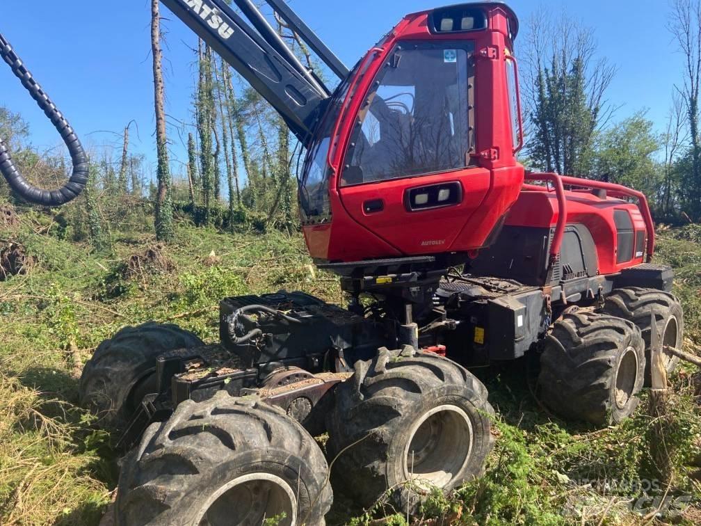 Komatsu 901XC Харвестери