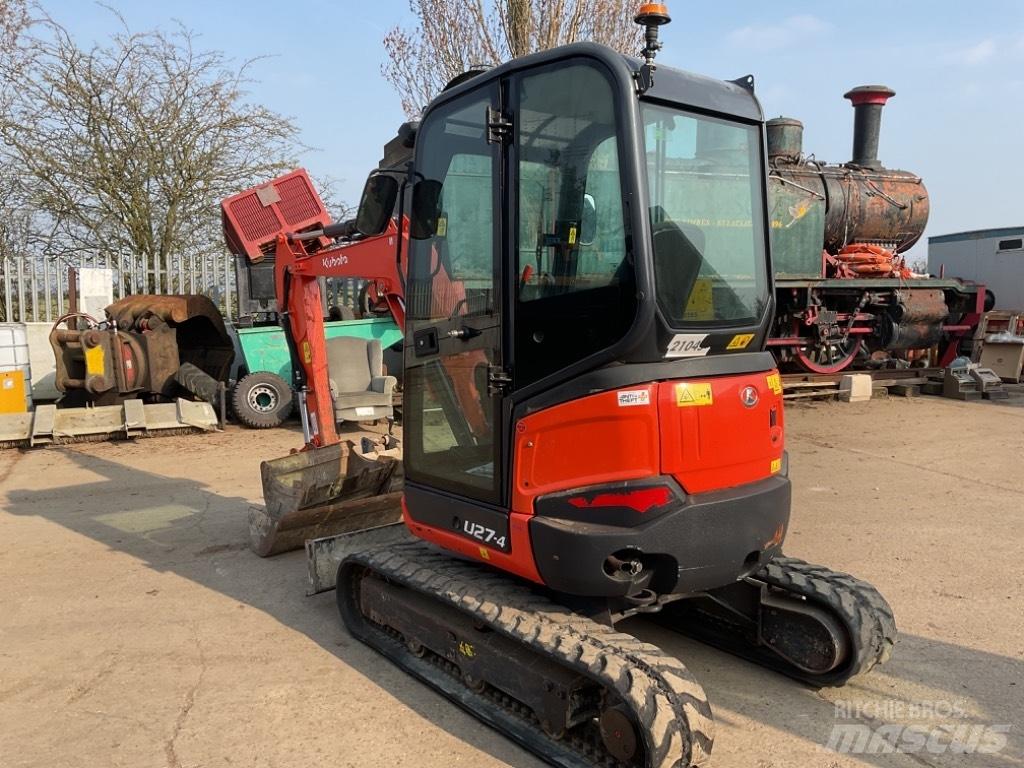 Kubota U27-4 Мини екскаватори < 7 т