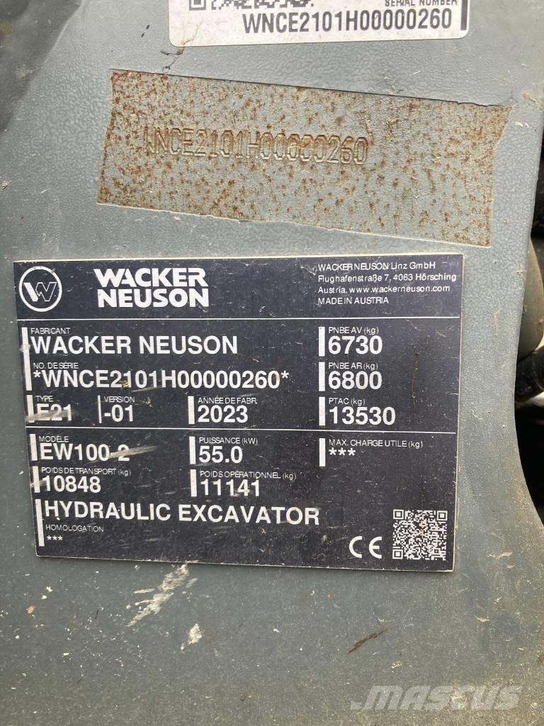 Wacker Neuson EW 100 Колесни екскаватори
