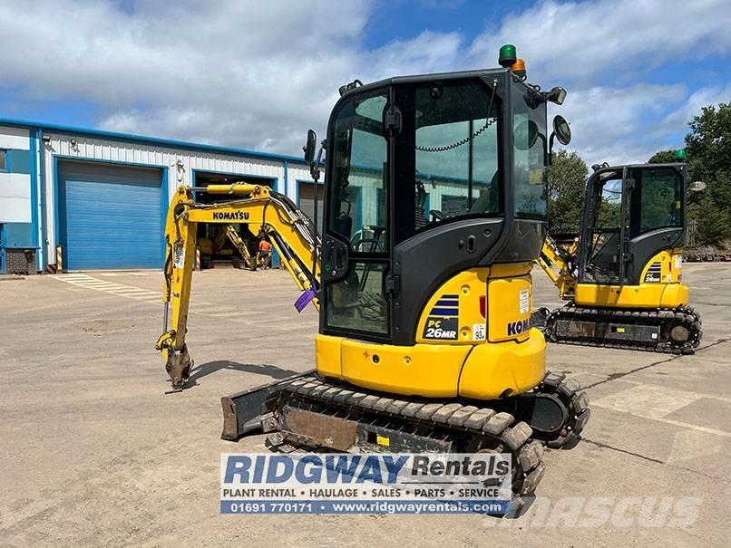 Komatsu PC 26 MR Мини екскаватори < 7 т