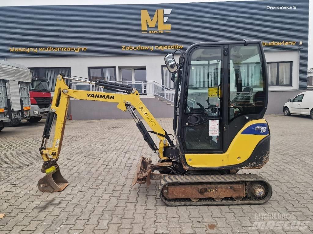 Yanmar SV 18 Мини екскаватори < 7 т