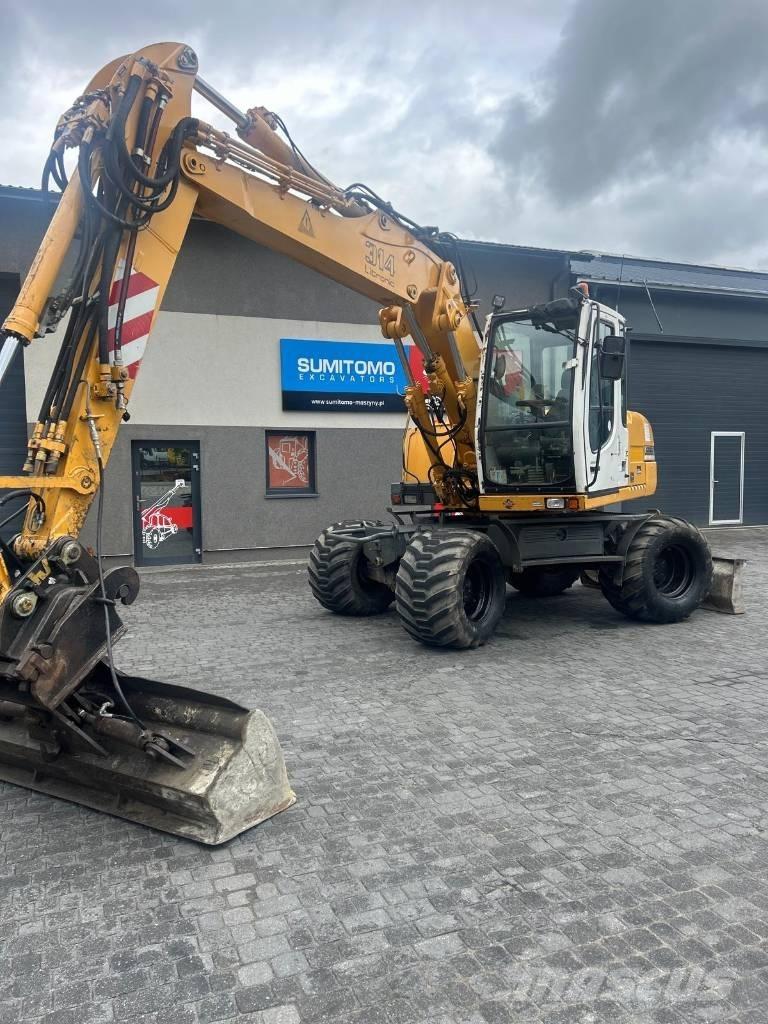 Liebherr 314 Колесни екскаватори