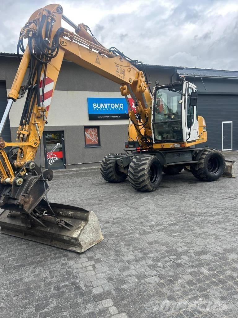 Liebherr 314 Колесни екскаватори