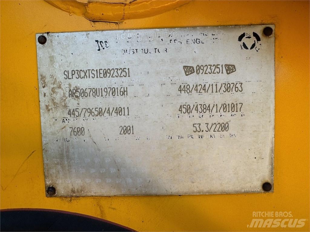JCB 3 CX SM Товарач със заден ексватор