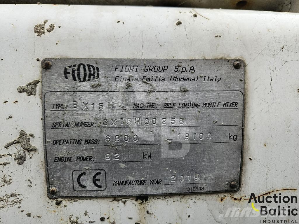 Fiori BX15H Автобетоновози
