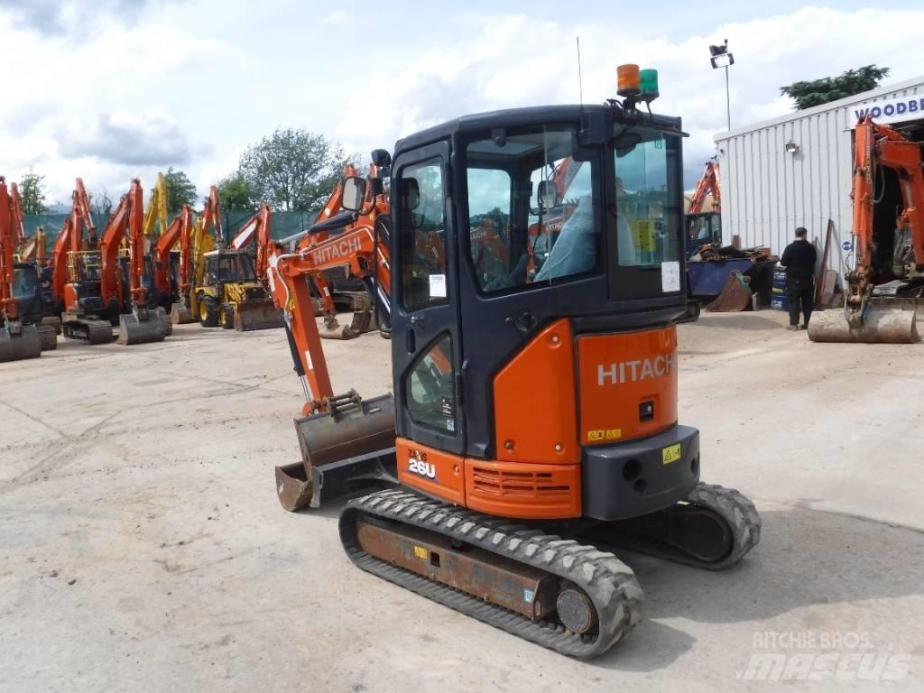 Hitachi ZX 26 U-6 Мини екскаватори < 7 т